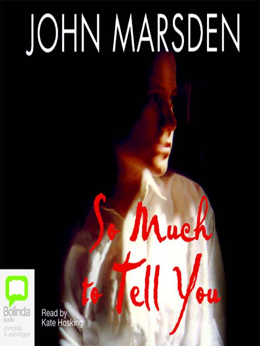 so much to tell you john marsden essay John marsden has yet to let me down his writing is always thoughtful, poignant, realistic and adventurous so much to tell you is definitely up to par. so much to tell you john marsden essay John marsden has yet to let me down his writing is always thoughtful, poignant, realistic and adventurous so much to tell you is definitely up to par.